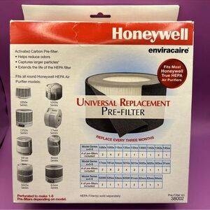 Honeywell enviracaire Universal Replacement Pre-filter